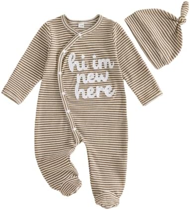 Kuriozud Newborn Baby Boy Going Home Outfit Kimono Romper by Kuriozud