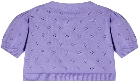 Girls Cardigan Sweater Toddler Baby Kids Knit Bolero Shrug - Image 5