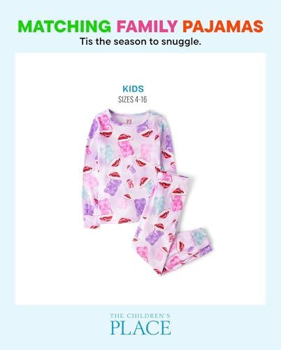 The Children's Place Baby Kids Christmas 2 Piece Pajama Sets - Image 2