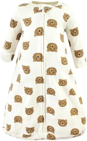 Hudson Baby Unisex Baby Cotton Long-Sleeve Wearable Sleeping Bag - Image 3