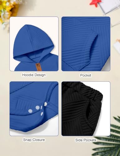 Fommy Baby Boy Clothes Colorblocked Long Sleeve Hoodie + Long Pants 2PCS Fall - Image 5
