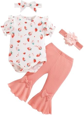 Vibebox Baby Girl Clothes Newborn Preemie Summer Outfits Preemie-12 Months by WelcometoSelectbyVibebox