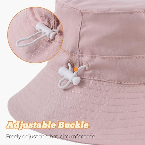 Bamery Baby Toddler Girls Bucket Hat Newborn Sun Hats - Image 5