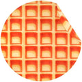 SeaRoomy 71 in Waffle Blanket, Novelty Funny Food Throw Blanket by SeaRoomy