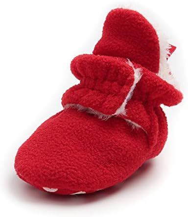 Baby Booties Cozy Fleece Slippers Soft Baby Shoes - Image 6
