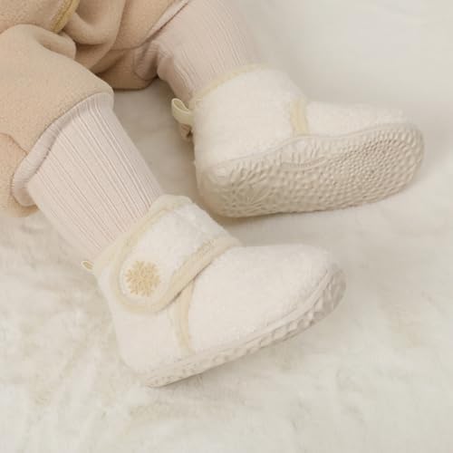 FEETCITY Baby Booties Girls Boys Infant Slippers First Walkers Shoes Warm Socks - Image 7