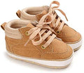 Meckior Toddler Baby Boys Girls High Tops Ankle Sneakers Soft Anti-Slip Sole PU by Meckior