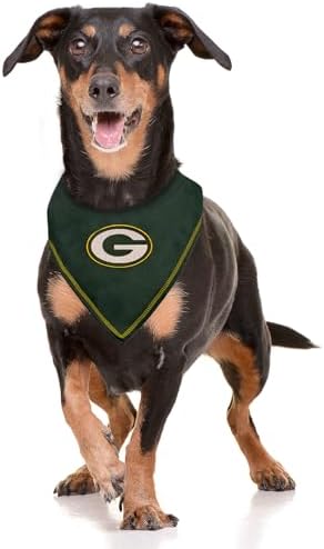Pets First NFL Green Bay Packers TIE Bandana, Small/Medium. Dog Bandana Scarf - Image 3