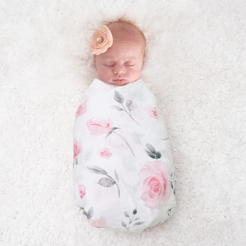 david's kids 4 Pack Baby Muslin Swaddle Blankets, 100% Cotton and Ultra Soft - Image 7