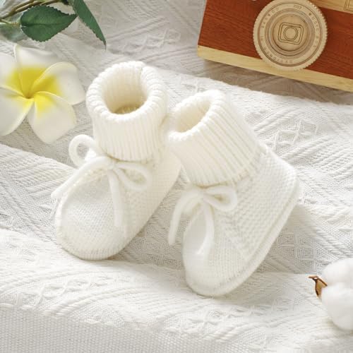 mimixiong Baby Booties Newborn Warm Infant Sock Baby Shoes - Image 4