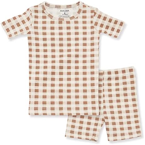 AVAUMA Baby Boys Girls Pajama Set 6M-7T Kids Cute Toddler Snug fit Pattern by AVAUMA