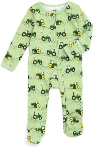 John Deere Baby Boy or Girl Footed Sleep N Play Coverall Newborn by JohnDeere