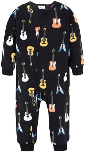 Gerber Baby Boys 3-Pack Fleece Footless Pajamas - Image 5
