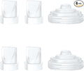 4PCS Duckbill Valves & 2PCS Diaphragm Compatible with Momcozy M5 Wearable Breast Pump, Replacement Pump Parts Accessories Compatible for M5 Momcozy, Not Original Mom Cozy Accessories
