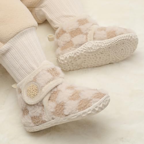 FEETCITY Baby Booties Girls Boys Infant Slippers First Walkers Shoes Warm Socks - Image 3