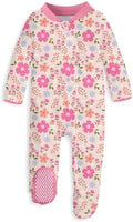 uideazone Baby Girls Footed Pajamas, Zip Sleeper by uideazone