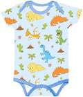 Kids Rayon of Bamboo Pajamas Set Short Sleeve Button Shorts Ages 0-24 by GUISBY