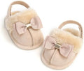 Baby Booties Cozy Fleece Slippers Soft Baby Shoes by GDSDYM