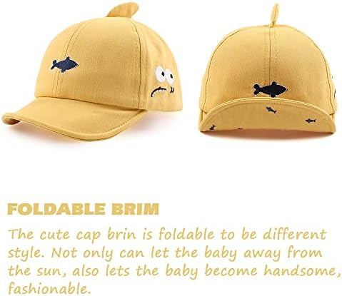 JANGANNSA Baby Duck Cap Infant Kids Sun Hat Bear Cute Cartoon Caps Spring Summer - Image 6