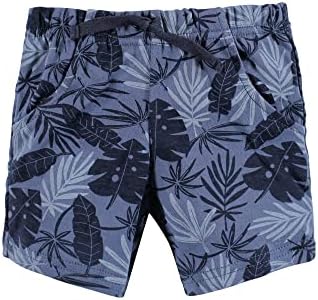 Hudson Baby Unisex Baby Cotton Bodysuit, Shorts and Shoe Set - Image 4
