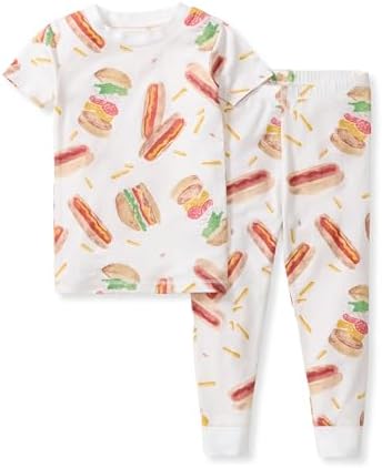 Burt's Bees Baby Unisex Honeysoft™ Lyocell, Tee and Long Pants PJ Set by BurtsBeesBaby