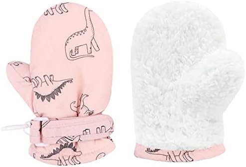Toddler Gloves Kids Mittens Winter Warm Lined Fleece Gloves Waterproof Snow - Image 5