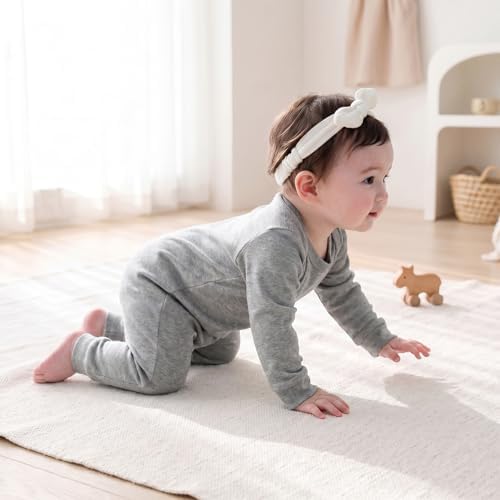 Unisex Baby romper, Long Sleeve 100% Cotton Baby Clothes, Baby Footless Jumpsuit - Image 5