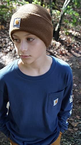 Carhartt Unisex Kids Youth Knit Beanie Cuff Hat - Image 4