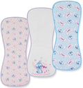 Disney Baby Stitch Angel Burp Cloths 3 Pack 20" x 10" Burping Rags Infants by Disney