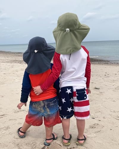 FURTALK Toddler Kids Sun Hat UPF 50+ Sun Protective Bucket Hat - Image 4