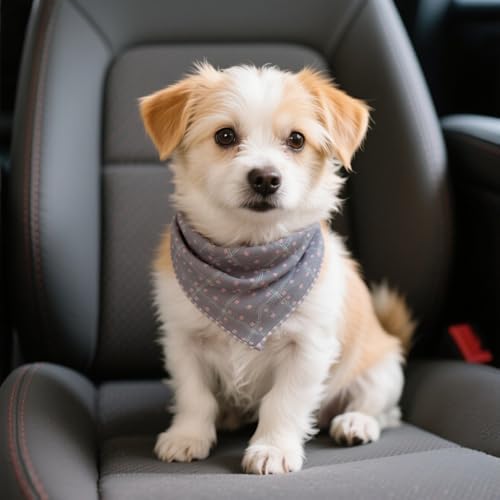Double Layers Two Tones Dog Cotton Bandana Bibs Scarf DCB04 P&P - Image 5