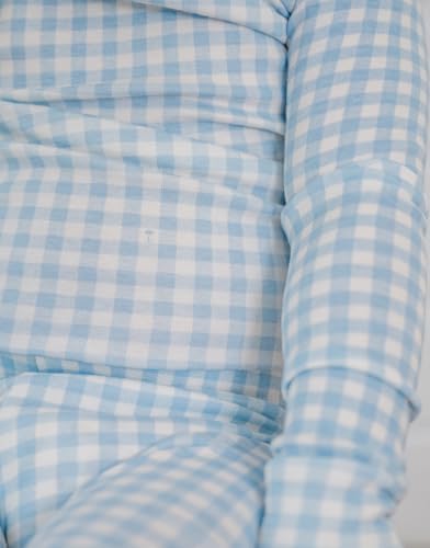 moimoln Cotton Modal Baby Toddler Pajamas Check Solid Leopard 6M-8Y - Image 5