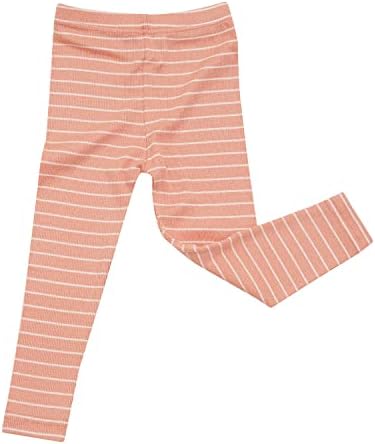 AVAUMA Stripe Pattern Baby Boys Girls Pajama Set Kids Toddler Snug fit Ribbed - Image 5