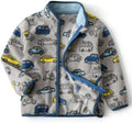 Toddler Boys Girls Fleece Jacket Lightweight Fall Spring 2-12 Years by EIGIOO