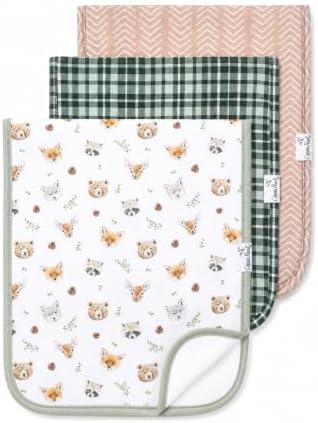 Copper Pearl Premium Baby Burp Cloths by CopperPearl