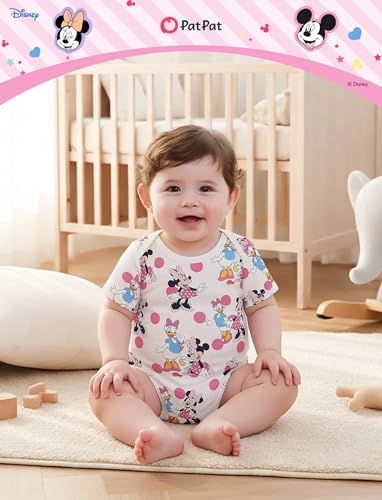Disney Stitch Princess Marvel Spiderman Mickey and Friends Baby Girls Clothes - Image 3