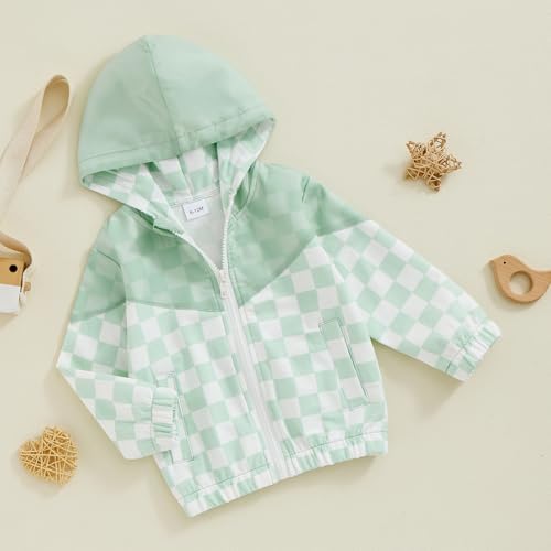 MERSARIPHY Toddler Boy Hoodies Jacket Baby Boy Lightweight Zip Up Coat - Image 2