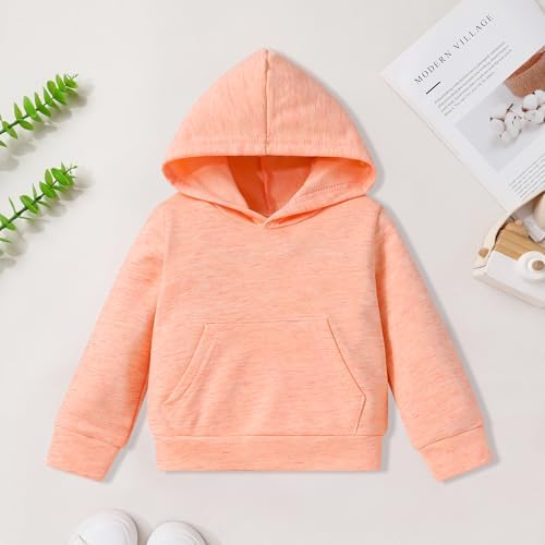 YOUNGER TREE Baby Clothes for Girls Boy Solid Color Hoodie and Sweatpants - Image 4