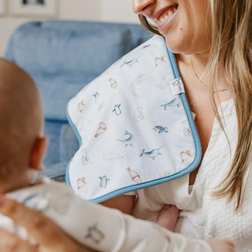 Copper Pearl Premium Baby Burp Cloths - Image 5