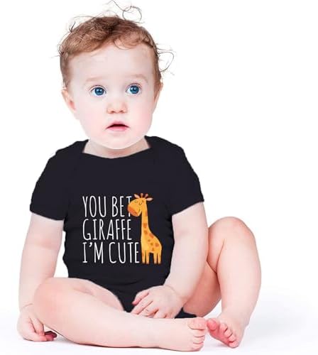 listery Funny Baby Clothes Boy Cute Giraffe Baby Funny Newborn - Image 2