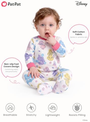 Disney Baby Boys Zip One-Piece Non-Slip Footie Romper - Image 5