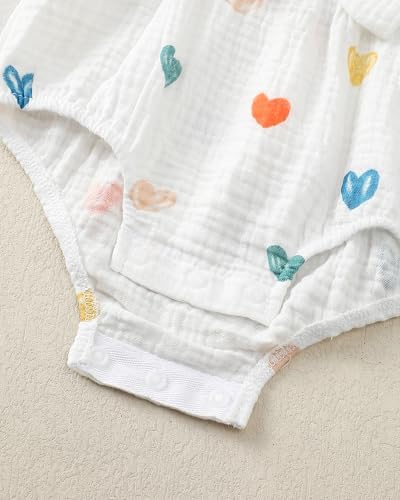 Renotemy Baby Girl Clothes Summer Newborn Girls Outfits Preemie-18Months - Image 5