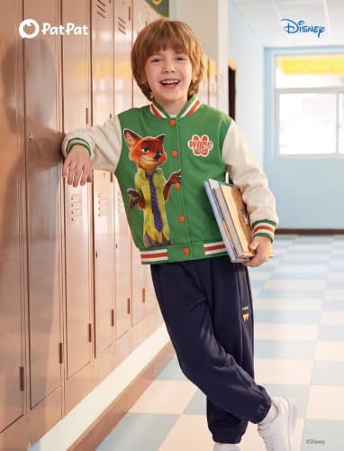 Disney Bomber Jacket Spider Man Marvel Toy Story Cars Varsity Cardigan2-13Y - Image 3