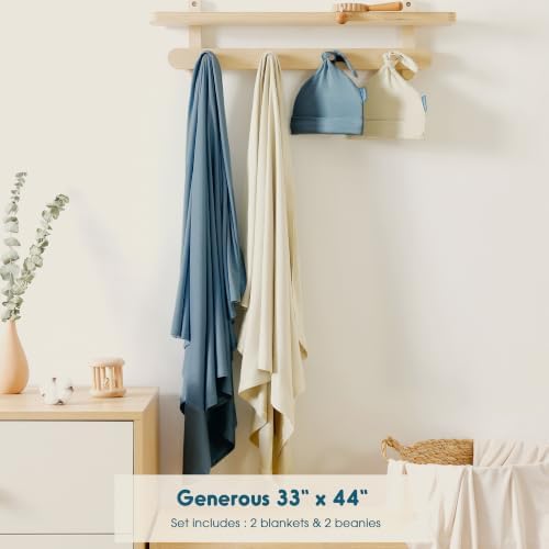 GRSSDER 2 Set Newborn Swaddle Blanket - Image 2