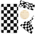 Newborn Swaddle Blanket with Hat Set, Baby Receiving Blankets 30"x30" by TANOFAR