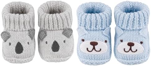 Newborn Knit Booties Soft Baby Sock Boots - Image 5