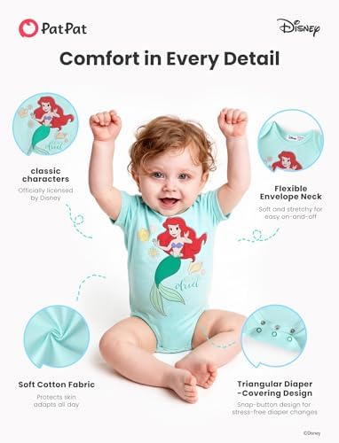 Disney Stitch Princess Marvel Spiderman Mickey and Friends Baby Girls Clothes - Image 6