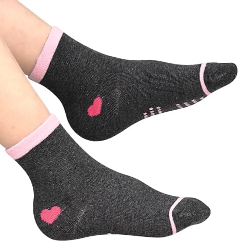 SkiBeaut Baby Toddlers Girls Socks, 12 Pairs Non Slip Kids Grips Toddler Grippy - Image 6