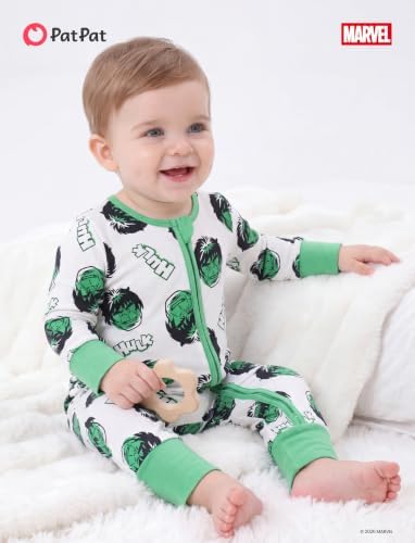 Disney Baby Organic Cotton Zip Footie Clothes Romper Outfit - Image 2