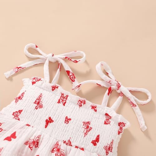 YOUNGER TREE Baby Girl Clothes Infant Summer Romper Dress Sleeveless Bodysuit - Image 5